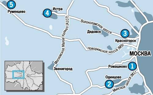 Лыжные трассы Подмосковья: запад Лыжные трассы Подмосковья: запад