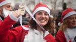Благотворительный забег Дедов Морозов 20 декабря 2015 года в Москве