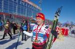 Тони Ливерс и Екатерина Рудакова выигрывают Югорский лыжный марафон