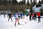 Снег найти всегда можно. "Рождественская лыжня" Зеленоград 13.01.2018