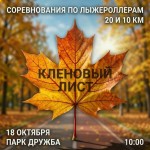 Соревнования по лыжероллерам в Тамбове
