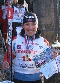 Алексей Барышников и Наталья Зернова - победители марафона "Московской лыжни-2010" Алексей Барышников и Наталья Зернова - победители марафона "Московской лыжни-2010"