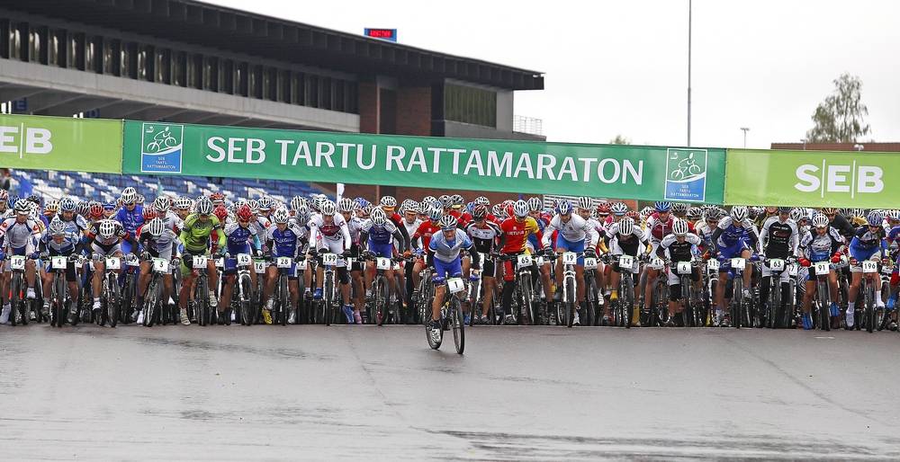 Веломарафон Tartu Rattamaraton: 6319 гонщика на финише Веломарафон Tartu Rattamaraton: 6319 гонщика на финише