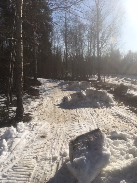 Фото с трассы лыжного марафона LAVRA Ski Marathon , Лыжня в Лавру